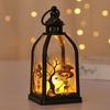 Retro Halloween Pumpkin Lantern Handheld Ghost Night Light Party Scene Decorations