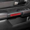 For Dodge Ram 1500 -2026 ABS Red Interior Inner Door Handle Cover Trim 4PCS