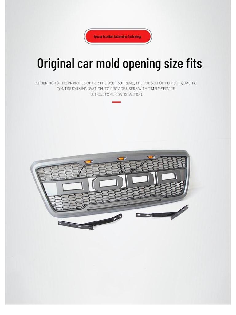 2004-2008 Ford F150 Front Grille Bumper Modification