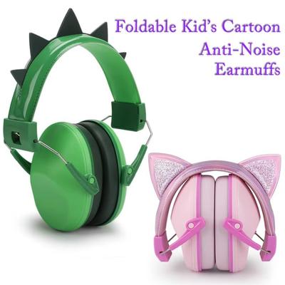 Růžové kočičí uši Antihlukové chrániče sluchu Potlačení hluku Bezpečnostní redukce Chránič uší pro děti