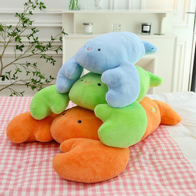 Cross-border Cute Crayfish Throw Pillow Large Plush Toy Bed Sleeping Legs Long Doll Rag Doll