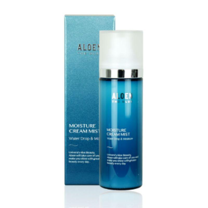 Aloe Moisture Cream Mist Korean Skincare Hydrating Glow Fresh Facial Spray 100ml