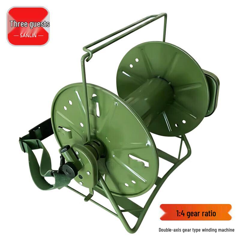 Covered Wire Pay-off and Winding Cart