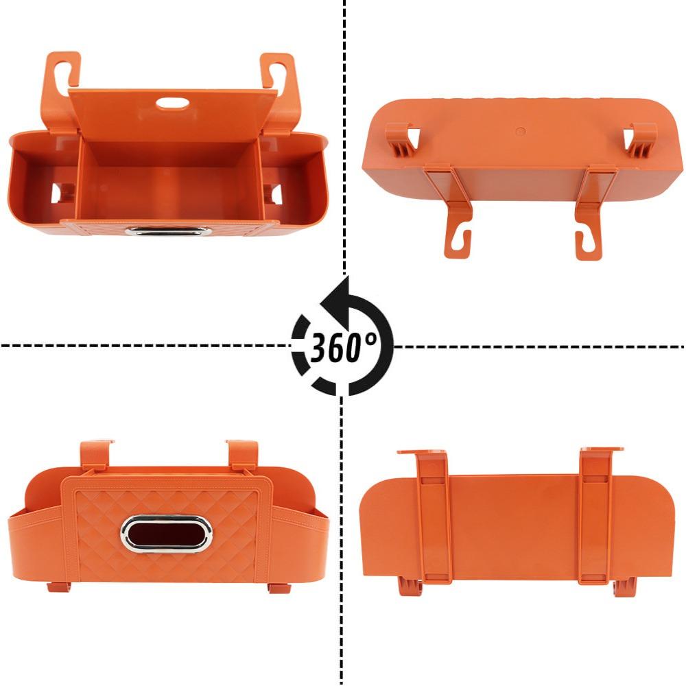 with Hook Car Backseat Storage Box Universal Auto Backseat Tissue Holder  Car Organizer