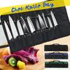 22 Pockets Portable Carrying Kitchen Chef Knife Roll Bag Cutlery Storage Case