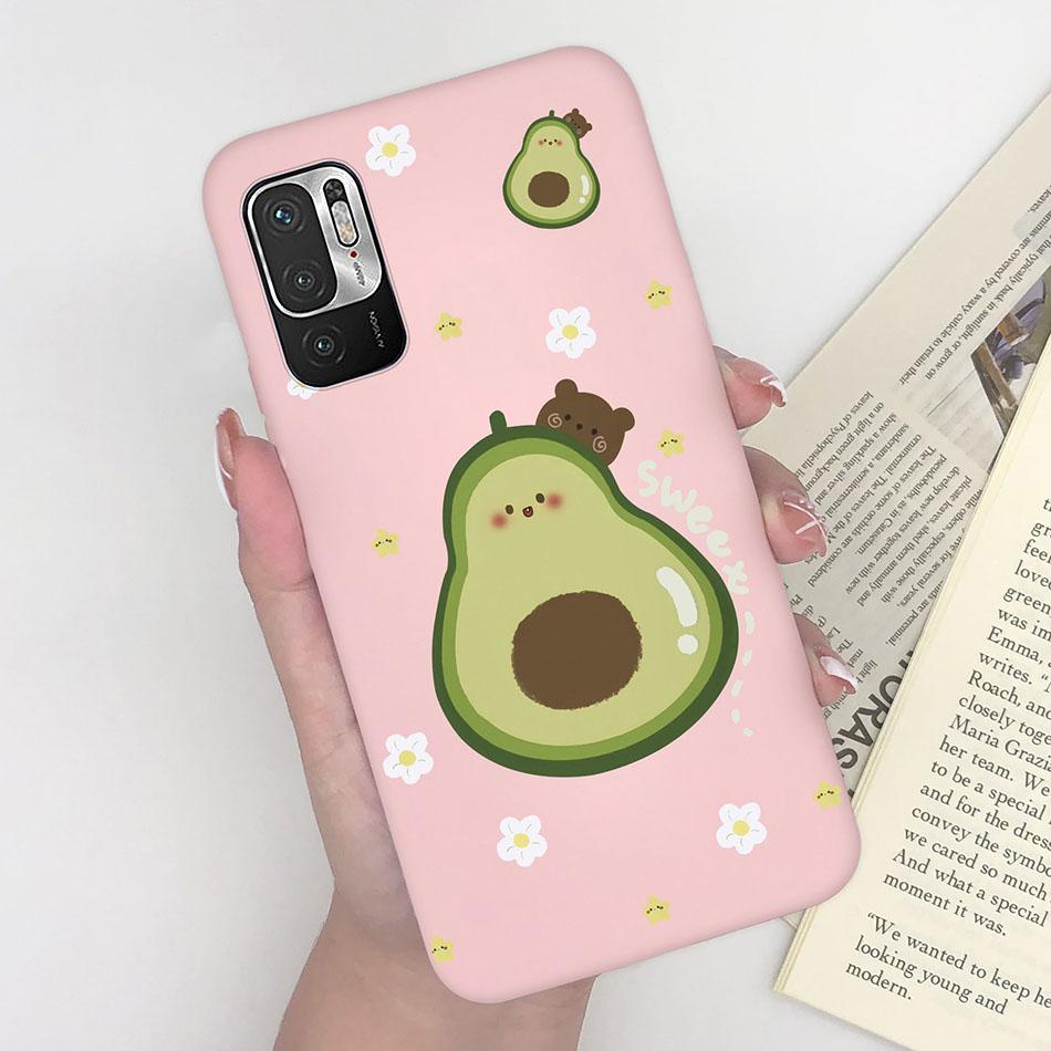 For Xiaomi Redmi Note 10 10T 11 SE 5G Case Pilot Cartoon Pattern Soft Silicone Back Cover For Xiaomi Poco M3 Pro 5G New Bumper