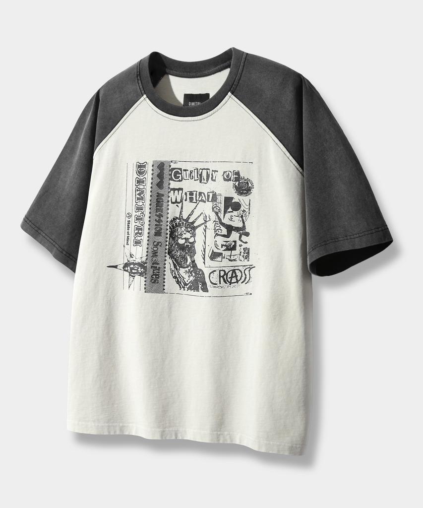 Dimiteulibeullaeg Vtg Pigment Artwork T-Shirt_Type 3