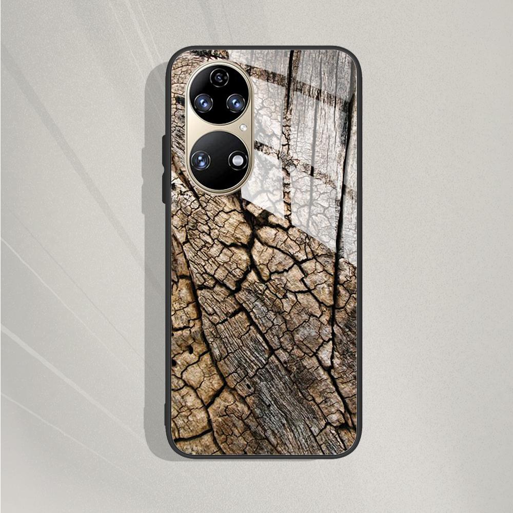 Pro Huawei P50 Pro Pouzdro P50E P 50 Luxusní tvrzené sklo Kryt telefonu Pro Huawei P50 Zadní kryt Módní ochranné TPU Coque P50Pro