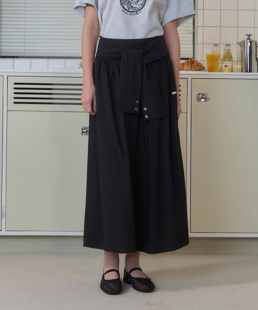 Jucy Judy Tie Flare Skirt Jzsk321C