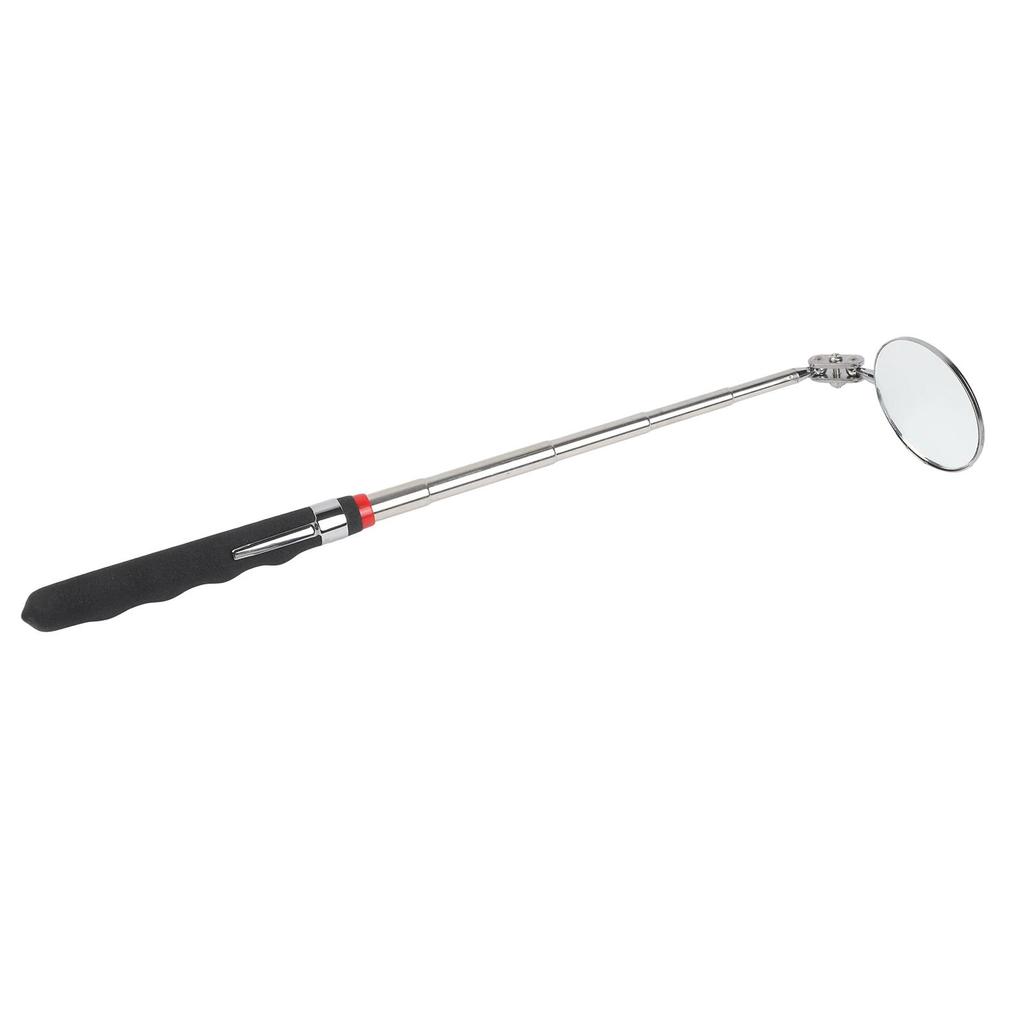 360°Inspection Mirror Telescopic Detection Len Round Mirror Pocket Clip Car Angle View Pen Extending Hand Repairing Tool