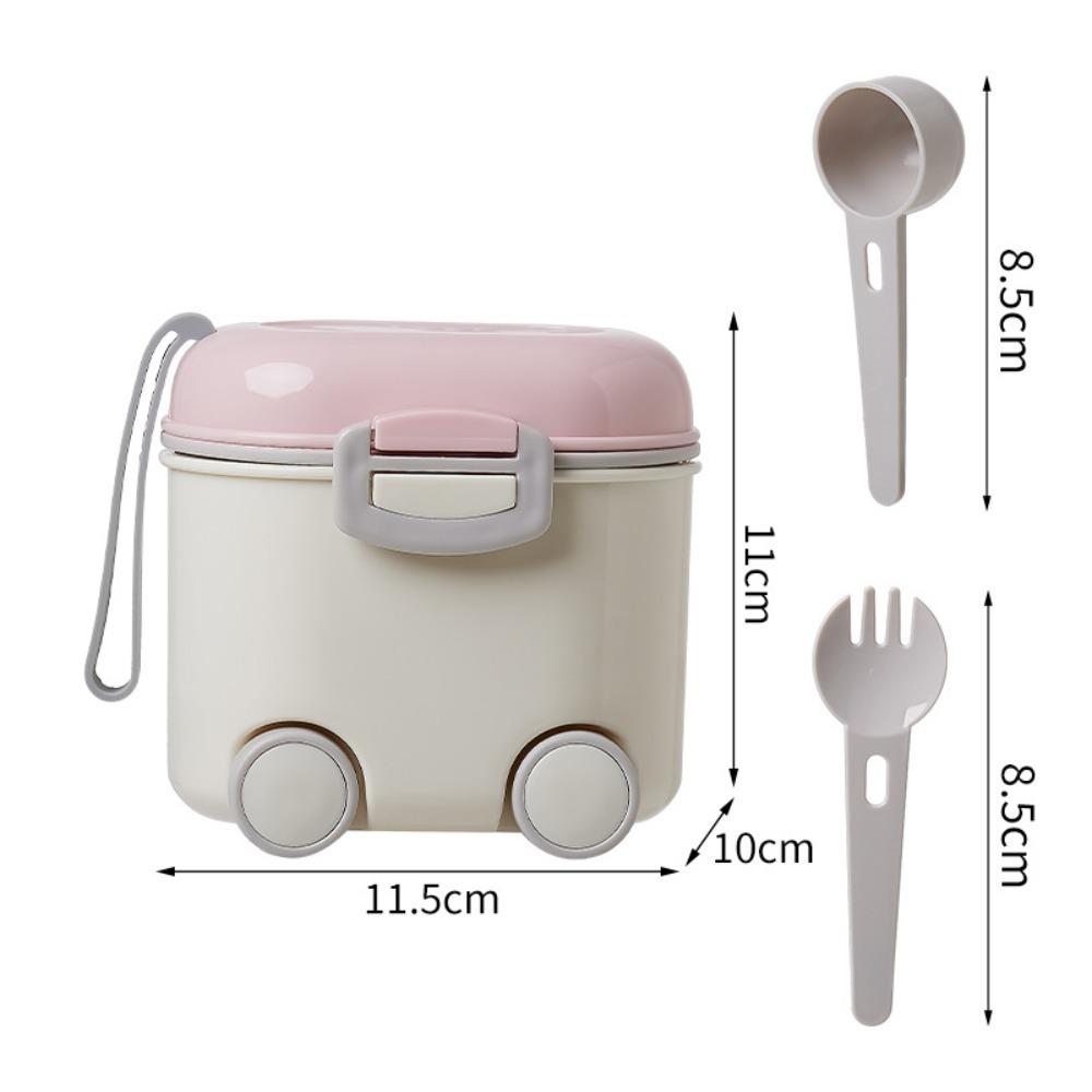 Leak-Proof Baby Formula Dispenser 400ML Milk Powder Dispenser Formula Dispenser for Baby Infant