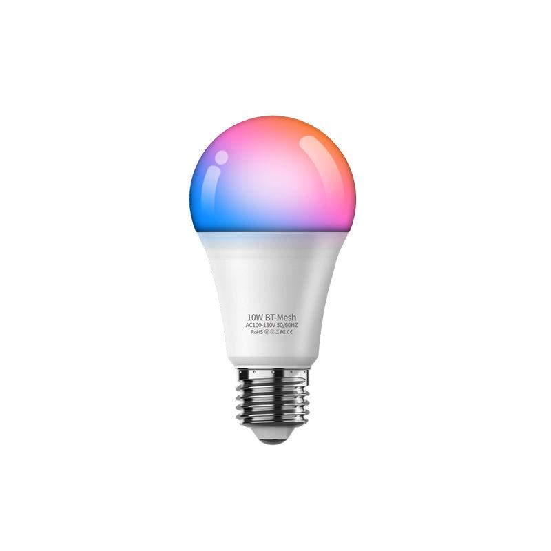 Smart LED Bulb E27/B22, WiFi & Bluetooth, RGB, Dimmable, Adjustable Color Temperature Atmosphere Light