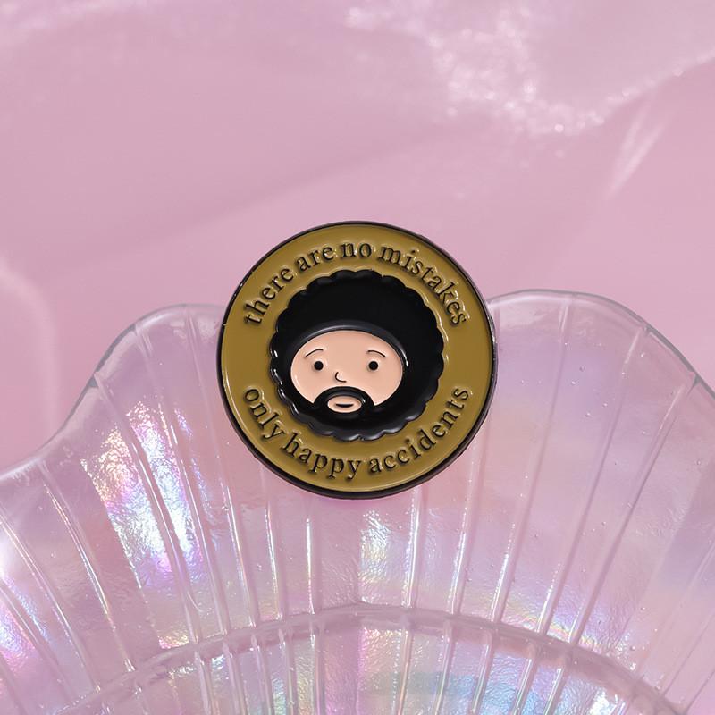 Trendy Cartoon Style Alloy Brooch For Men And Women Featuring Whimsical Design