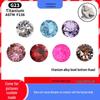 F136 Titanium Cartilage & Lip Stud Earrings, Round Base, G23 Body Piercing