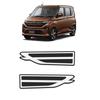 Kinotaka Front Fender Garnish for Daihatsu New Move Exterior Aero Exterior For Move RS G X L (7th Generation) LA850/LA860S Models, Parts, Accessories,