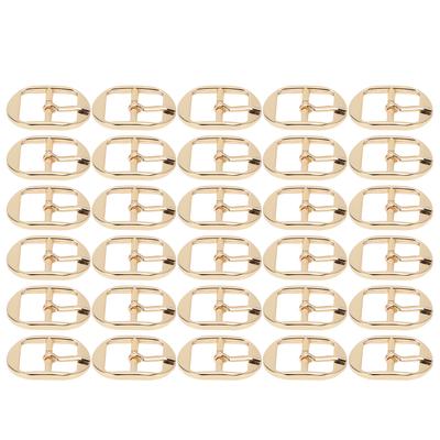 30PCS Belt Buckle Adjustable Practical DIY Production Metal Pin Buckle for Package Handbag Belt