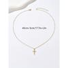 Women's Cross Necklace, Minimalist Religious Jewelry, Suitable For Daily Or Outdoor Wear, Christian Women's Gift