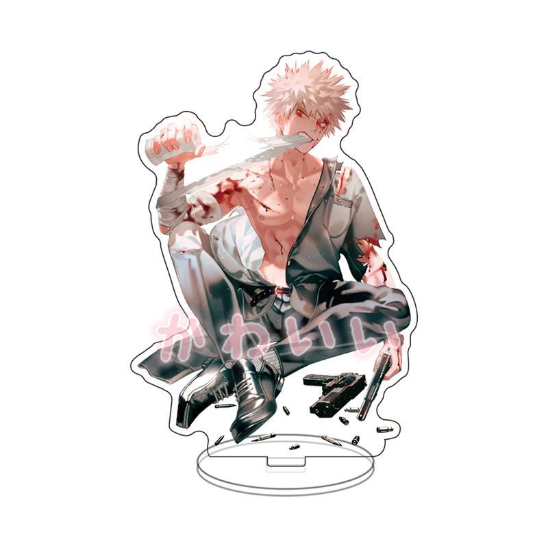My Hero Acad Acrylic Stand Model Plate Decoration Originality Desk Figure Display Fans Gift Cartoon Products Creative Jewelry