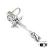 BDP1283 Zadní levý nebo pravý závěs dveří, brzdový doraz, omezovač popruhů pro Fiat Idea Lancia Musa 350 2004-2012 51782471