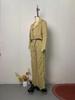 2023 Autumn Solid Color Lapel Blazer and Trousers Set