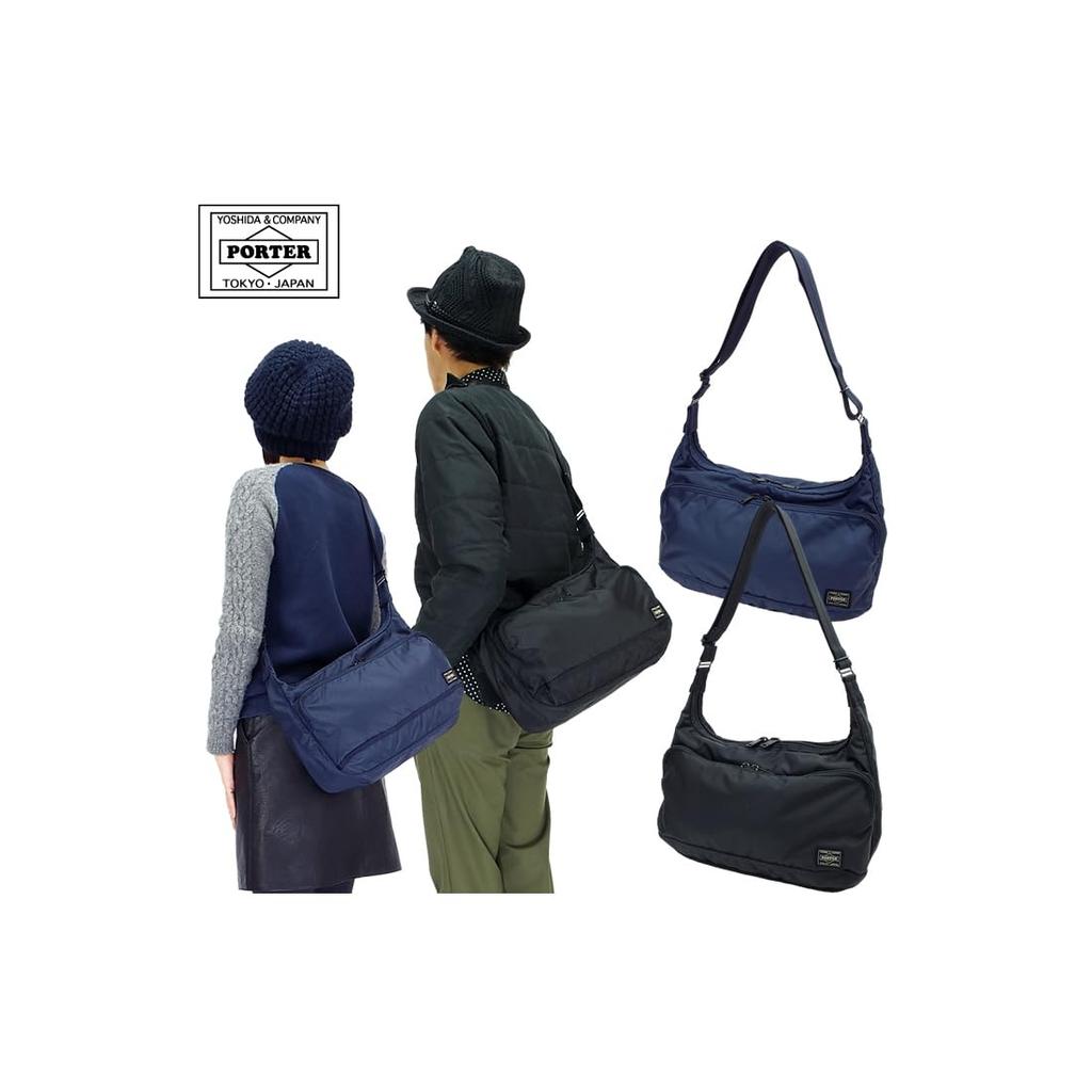 Porter Flash Shoulder Bag Yoshida Bag FLASH Men's Women's (BlackBLK)