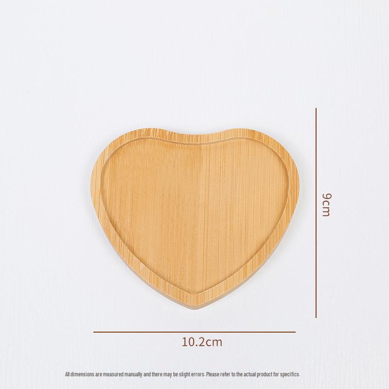Bamboo Coaster Set: Creative Round Tea Ceremony Cup Holder & Insulating Pad, DIY Engravable.