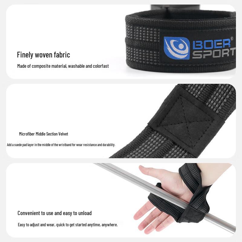 BOER Weightlifting Wrist Straps