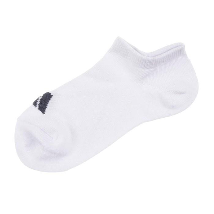 adidas Solid Color One-Point Crew Socks 3-Pair Set, Odor Control, Reinforced Heel & Toe, 23.0-25.0 Cm