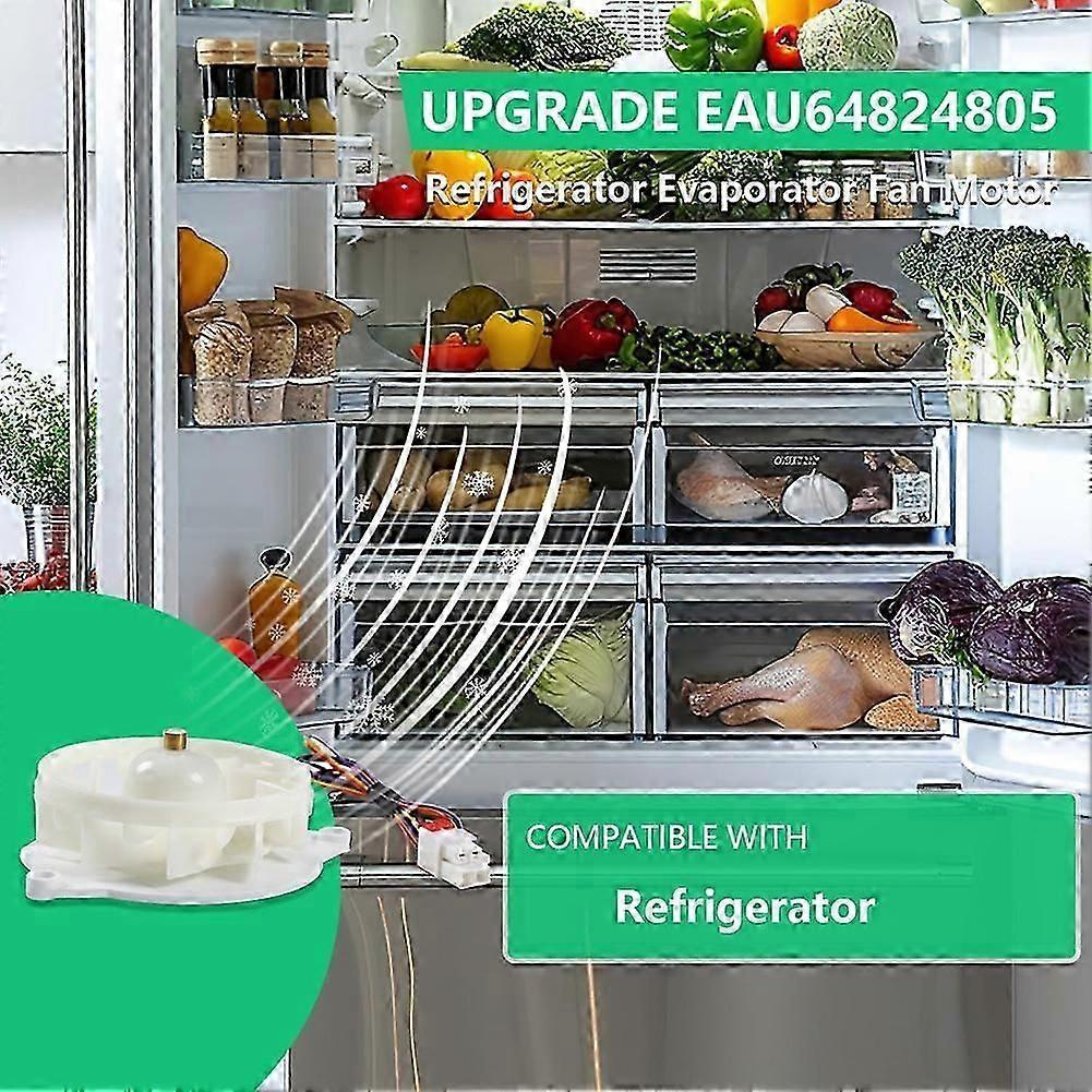 EAU64824805 Z40E12MS1A0-57K06A for LG Refrigerator Evaporator Fan Motor Spare Parts DC12V 1A, 4-Pin