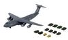 Pit Road Skywave Series US Air Force Aircraft Set 3 Plastic Model Kit S55 1/700
