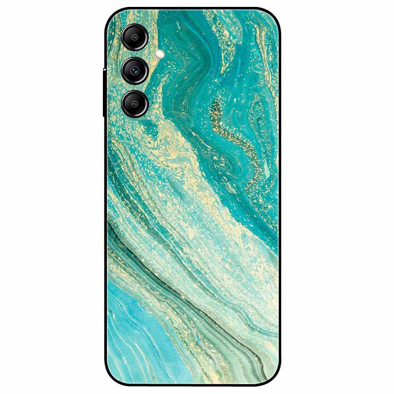Hülle Für Samsung Galaxy A54 5G A34 A24 S23 Hülle Blume Marmor TPU Weiche Silikonhülle für GalaxyA54 A 34 Bemalte Handyhüllen