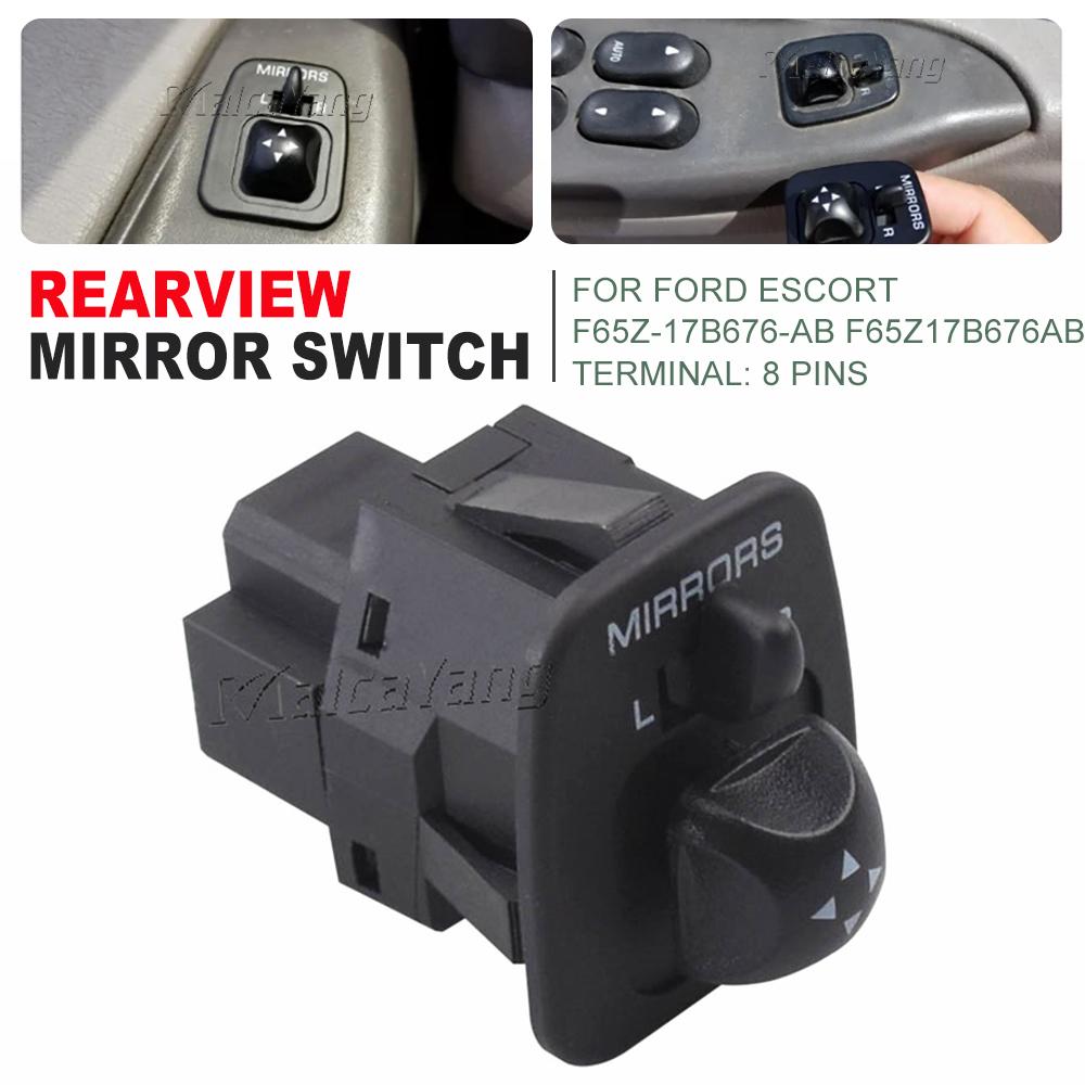 Front Left Driver Side Power Mirror Switch Button F65Z17B676AB for Ford Expedition Windstar Pickup Truck F150 F250 F350