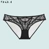 DKGEA Low-Rise Transparent Sexy Panties Lace