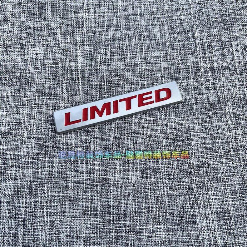 Suitable for Metal LIMITED Modified Car Logo Sticker Limited Edition Car Body Decoration Label Side Label Tail Label