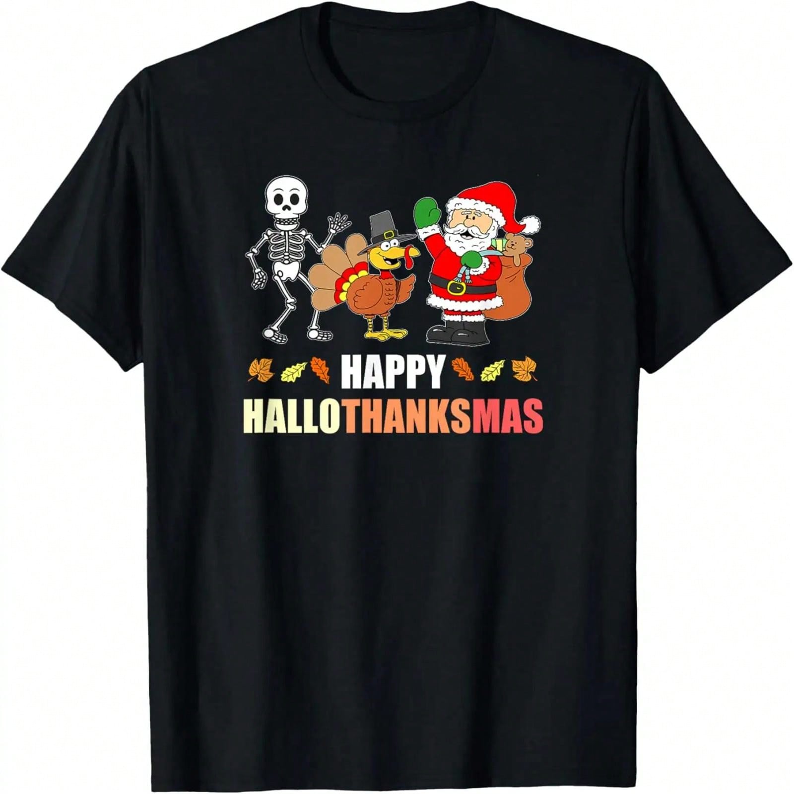 Peace Love Pumpkin Halloween Skeleton Hand Leopard Heart T-Shirt S разноцветный