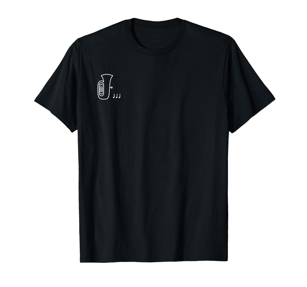 Tuba Musical Notes Music Instrument T-Shirt