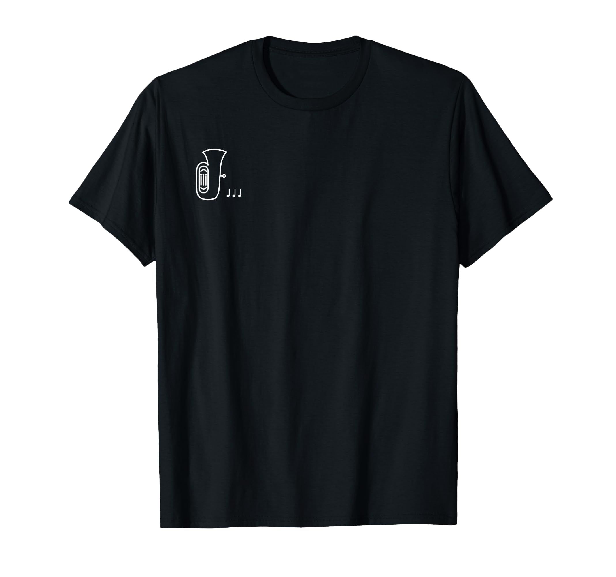 

Tuba Musical Notes Music Instrument T-Shirt