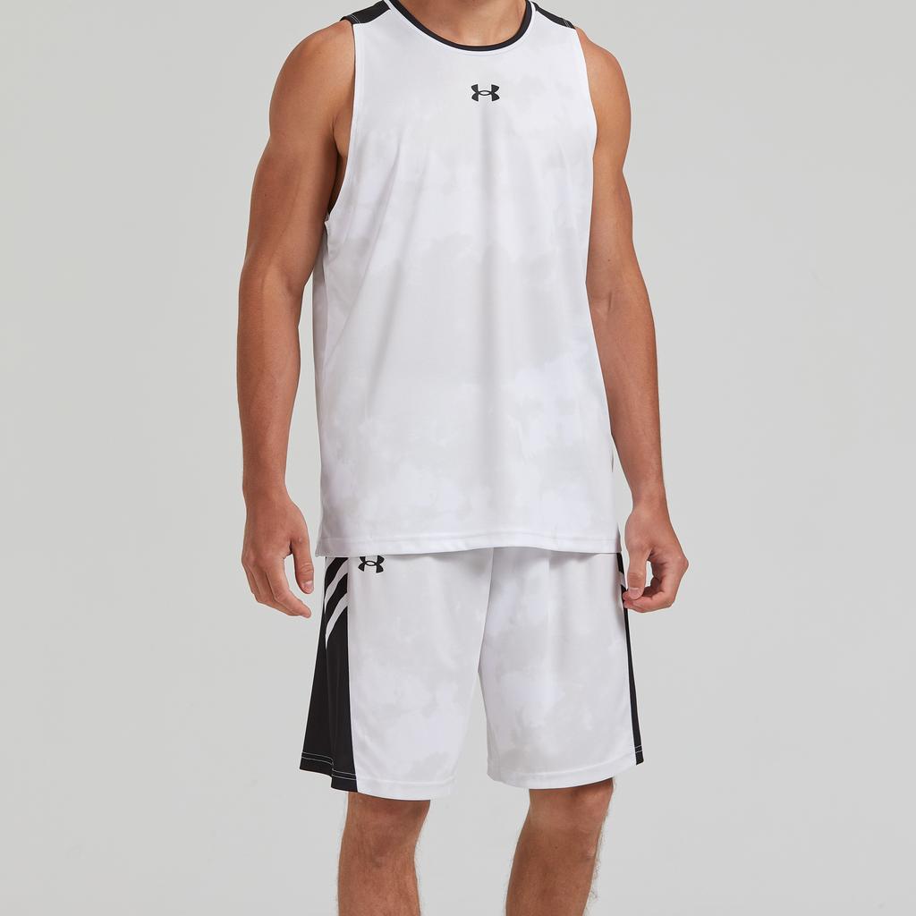 Under Armour Fitness Running Elastic Waist Sports Shorts Unisex shorts White 24500205-100