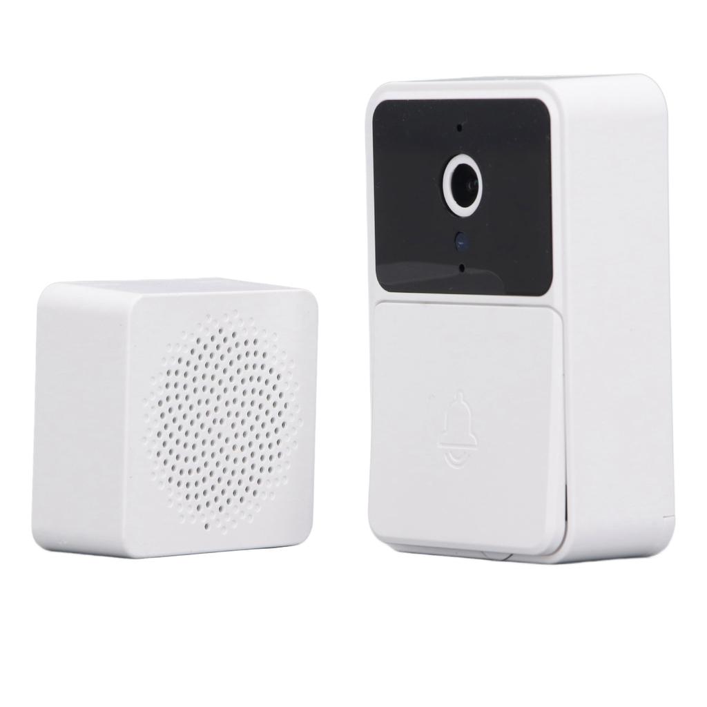 Wireless WiFi Video Doorbell Camera 480P HD Night Vision Two Way Voice Intercom Video Doorbell for Home