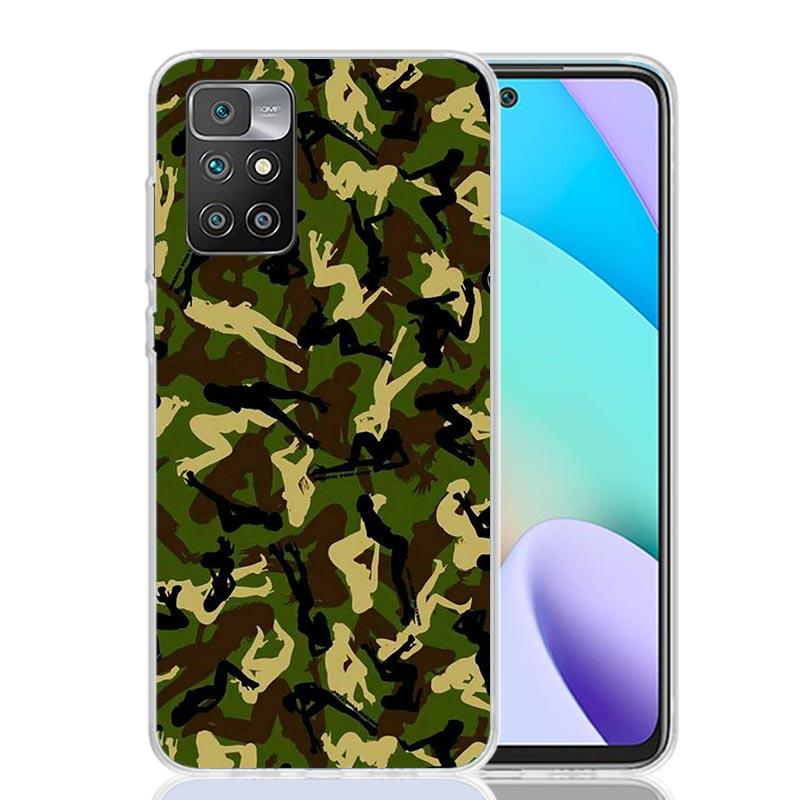 Camouflage Military Phone Case for Samsung Galaxy A17 A16 A15 A14 A13 A57 A56 A55 A54 A53 A37 A36 A35 A34 A33 A26 A25 A24 A23 Ga
