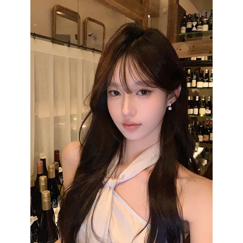 

Accessible Luxury Pearl Zircon Stud Earrings Best Selling Peach Tea 925 silver needle pair