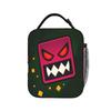 Geometry Cube Game Product Insulated Lunch Bag For Travel  Food Container Reusable Thermal Cooler Bento Box
