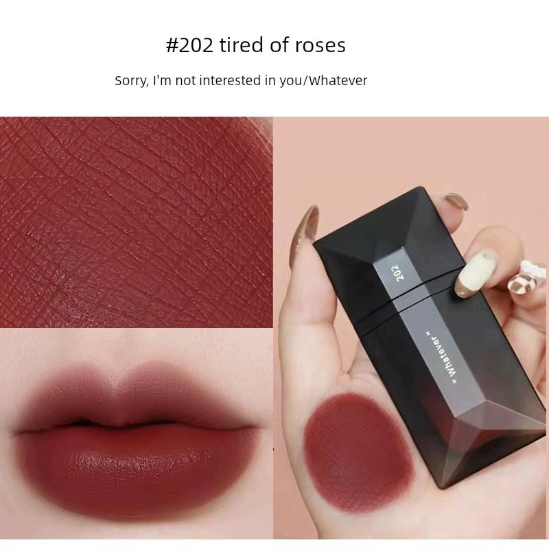 Perfect Diary Wave Light Lipstick Lip Glaze 306 Student Edition Lipstick Big Brand Authentic 304 Long-Lasting Non-Transferable Lipstick