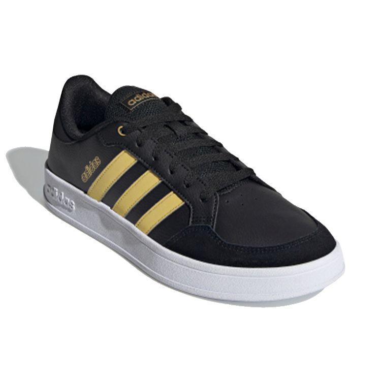 Adidas Neo Breaknet Retro Casual Low-Top Sneakers Men Sneakers Black Yellow FZ3269