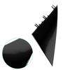 For Tesla Model Y 2020-2025 Car Rearview Mirror Triangle Triangular Plate Trim Front Left /Right  1495632-00-B, 1495633-00-B 