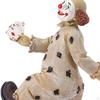 Clown Figure Statue Sculpture Collection Statuette Desk Ornament for Table Decoration Cabinet