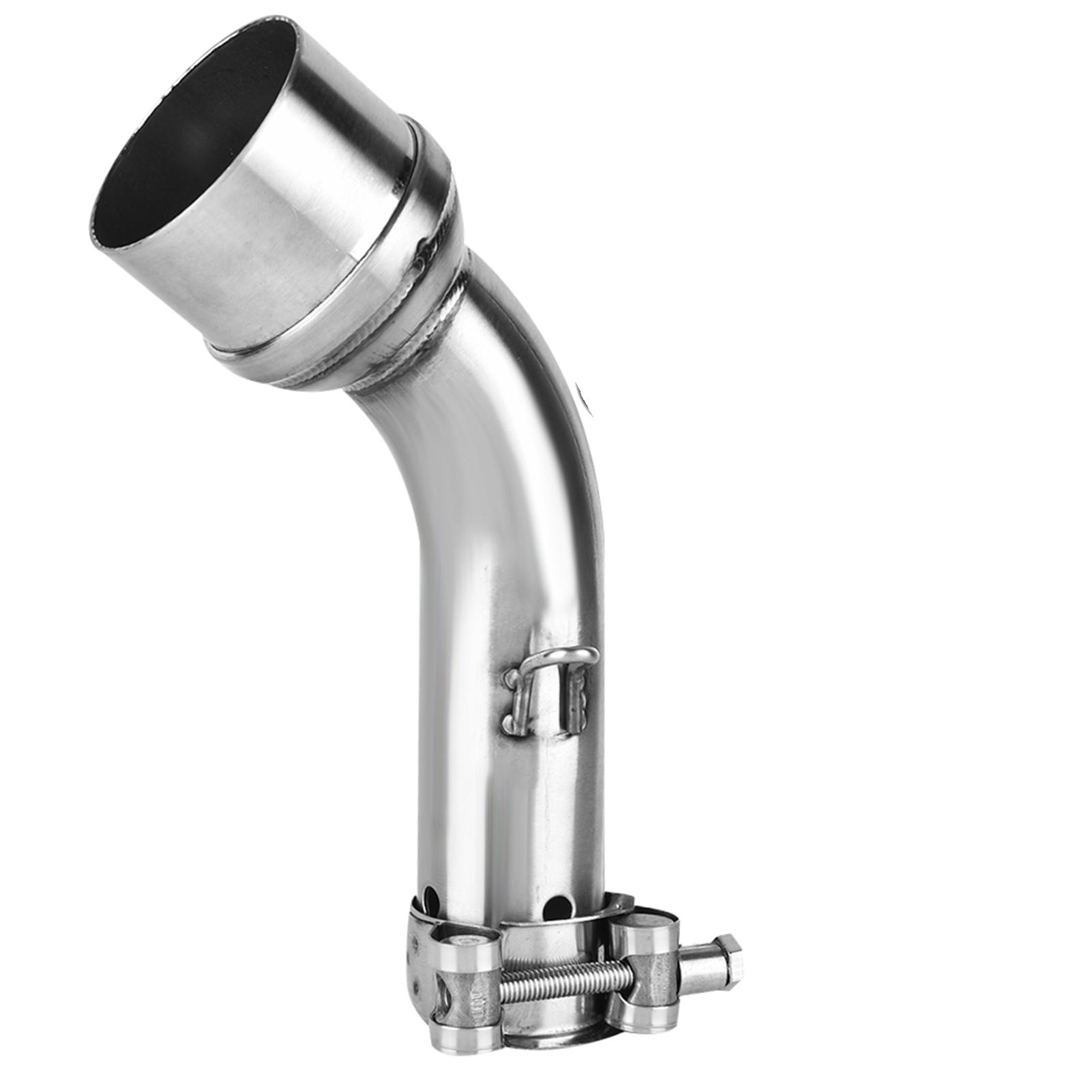 Motorcycle Minfler Pipe Connector, Motorcycle Exhaust Midpipe Middle Pipe Connection Adapter for R25/R3 20152018