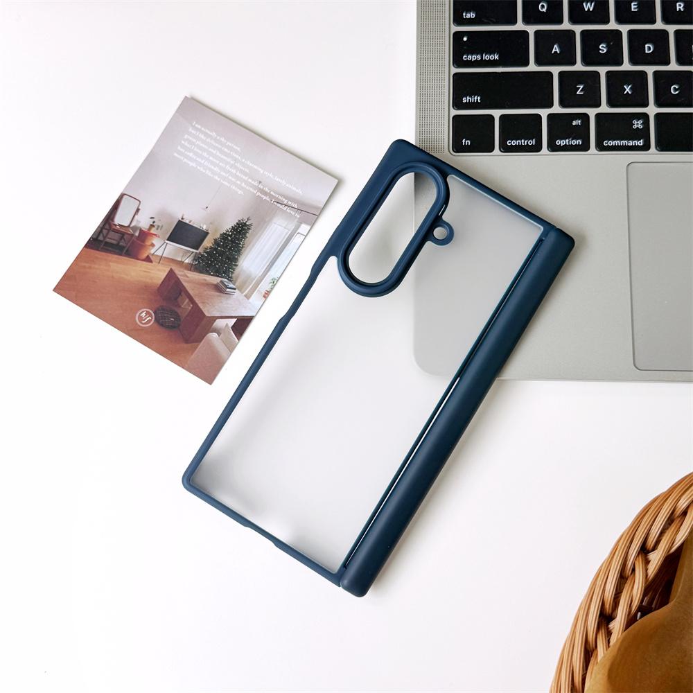 

Transparent Hard Phone Case for Samsung Galaxy Z Fold 7 6 Zfold7 Zfold6 Fold7 Clear Hinge Protection Shockproof Cover Galaxy Z Fold6