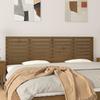 824721 vidaXL Wall-mounted Headboard Honey Brown 206x3x63 Cm Solid Pine Wood