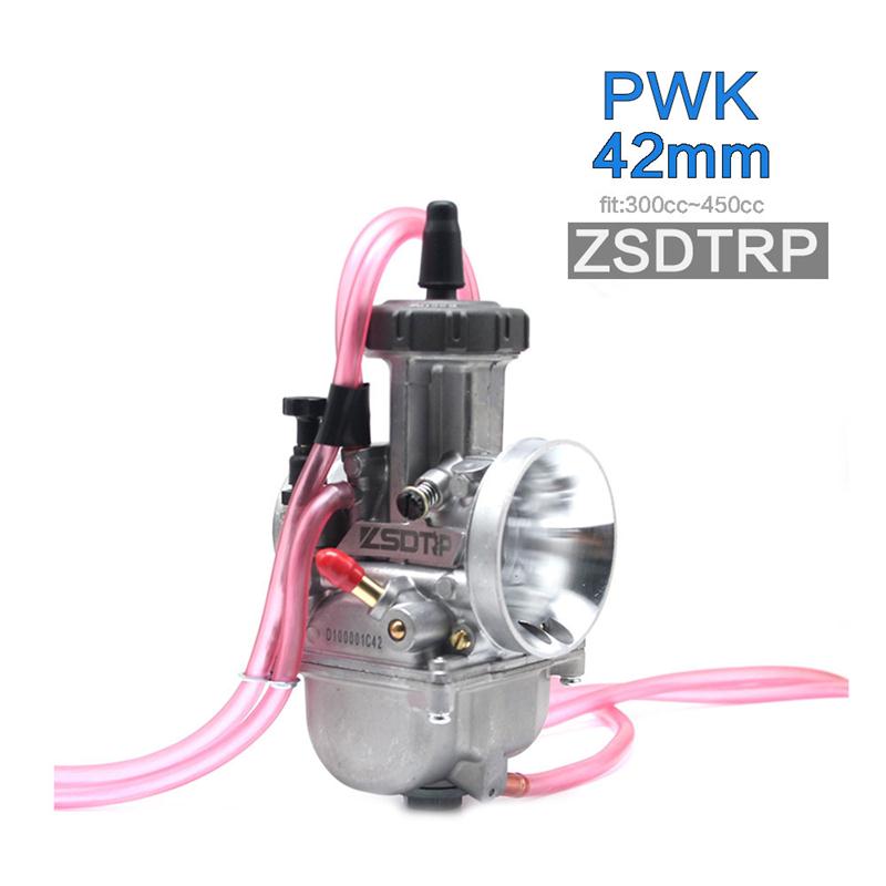 ZSDTRP Motorcycle KEIHIN PWK Carburetor 33 34 35 36 38 40 42mm Racing Parts Scooters Dirt Bike ATV with Power Jet Used 250cc
